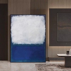 Hand Painted Oil Painting Abstract Decorative Art Modern Minimalist Wabi Sabi Style Light Luxury Textured <b>Wall</b> Art For Entryway - Product Image 4