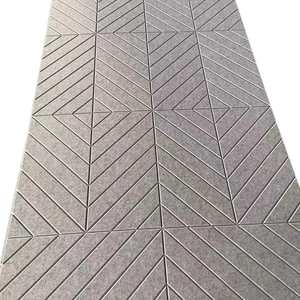 Materiale fonoassorbente pannelli acustici in poliestere con intaglio personalizzato - Product Image 1