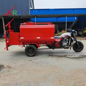 Camion pulvérisateur d'eau à trois roues à essence efficace, petit chariot mobile de pulvérisation d'eau pour le contrôle de la poussière <span class=keywords><strong>sur</strong></span> les chantiers de construction - Product Image 5