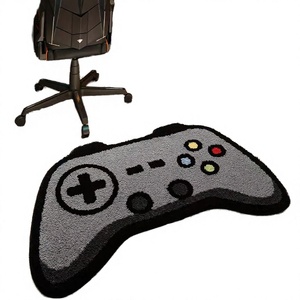 Tapis de sol décoratif pour console de jeux, forme et taille personnalisées, antidérapant, écologique, lavable, chambre d'enfant, jeux - Product Image 4