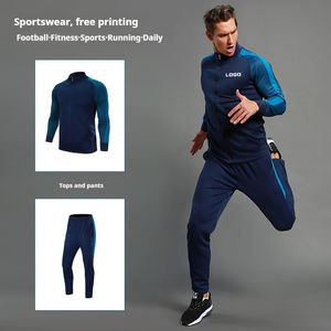 Uzun kollu yüceltilmiş Unisex gençler için futbol formaları öğrenci yarışması üniforma takım elbise yaz için hızlı kuru nefes - Product Image 2