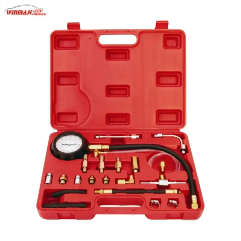 Winmax 0-140PSI Fuel Injection Pump Pressure Injector Tester Test Pressure Gauge Kit