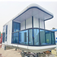 USA Nouvelle capsule spatiale, cuisine et salle de bain aménagées, maisons mobiles sur remorque, mini-maisons conteneurs, maisons préfabriquées modulaires