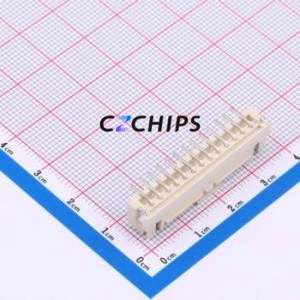 HCZZ0040-13 Wire-to-Board Pin Header SMD,P=2.5mm Connector 1x13P 2.5mm Vertical Mount XHB - Product Image 2
