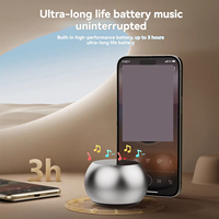 Haut-parleur intelligent portable TWS sans fil de haute qualité avec Bluetooth 5.0, design métallique premium et son exceptionnel, facile à utiliser