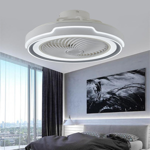 2024 nouveau ventilateur de plafond LED intelligent moderne avec conversion de fréquence silencieuse légère pour chambre à coucher et restaurant maison alimenté en courant alternatif - Product Image 4