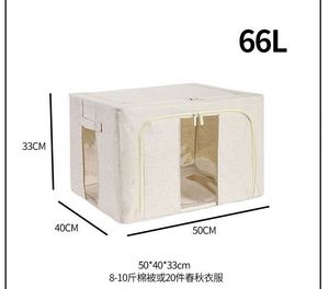 Boîte de rangement pliable en tissu pour salle de bain, chambre et salon – Meuble de rangement domestique - Product Image 2