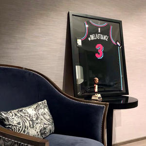 Cadre de présentation pour maillot de sport Cristiano Ronaldo Messi <span class=keywords><strong>NBA</strong></span>, cadre <span class=keywords><strong>photo</strong></span> commémoratif pour maillot encadré - Product Image 3