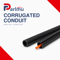 Tuyau soufflé en polypropylène ondulé, étanche, ignifuge, flexible, vente en gros, pour faisceau de câblage automobile, camion, machine