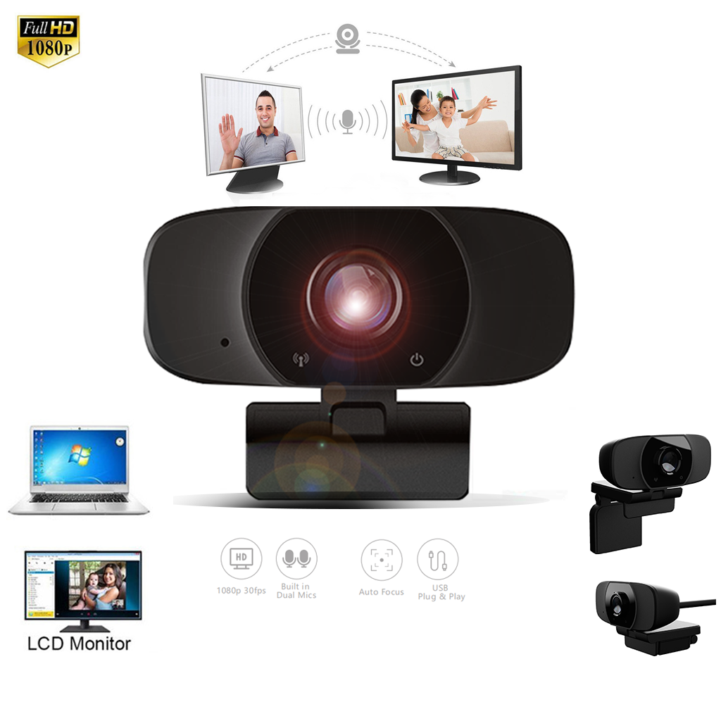 40% скидка 1080 P 4K веб-камера Full HD ПК веб-камера с микрофоном USB веб-камера компьютера 4K 60FPS веб-камера 1080 P