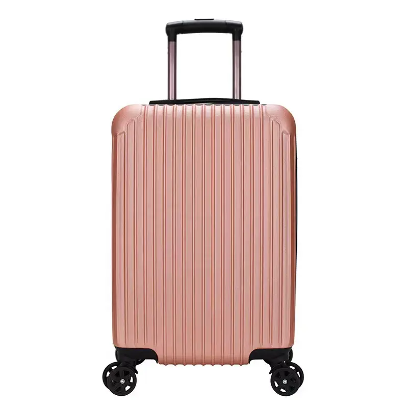 Bagages de voyage de 20 pouces avec roues pivotantes Texture résistante aux rayures Matériau ABS léger en PC avec serrure TSA Airline