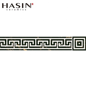 Viền gạch men sứ trang trí Hasin, kích thước lớn, men bóng, chất lượng cao cấp 3A - Product Image 3