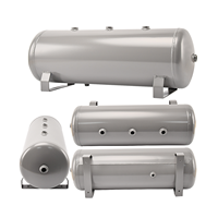 35L /9 gallons 12Bar petit réservoir de stockage d'air horizontal en acier au carbone nouveau réservoir d'air comprimé pour compresseur d'air
