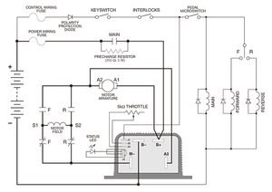 Contrôleur <span class=keywords><strong>de</strong></span> vitesse programmable pour moteur à courant continu série en série, 36-48V, 325A, P124M-5305 - Product Image 5