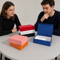 Boîte cadeau rigide magnétique de style livre, emballage en papier personnalisé avec logo pour le thé et les cadeaux de fêtes
