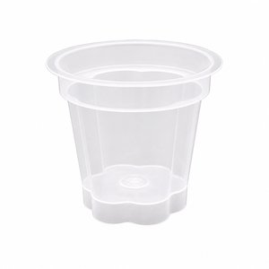Gobelet en plastique transparent de 120 ml pour pudding, gelée, <span class=keywords><strong>mousse</strong></span>, dessert, avec film d'étanchéité de qualité alimentaire - Product Image 1