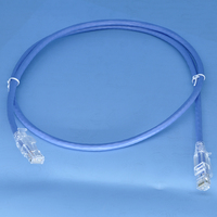 Nuevo diseño de fábrica, precio al por mayor, enchufe Modular sin blindaje de 5 piezas, conector Ethernet RJ45 8P8C CAT6A