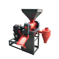 Décortiqueuse de millet série 6N70, mini décortiqueuse de riz, capacité de 500 kg, haute efficacité, usage commercial, moteur de moulin à riz