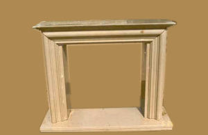 Encadrement de cheminée moulé minimaliste, élégant et décoratif, pour salon, chambre ou salle de séjour, produits de jardin en pierre - Product Image 5