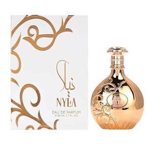 Nuevo Perfume Árabe Nyla para Mujer, 80 ml, EDP Prestige, Aroma Lácteo y Cremoso, Tamaño Viaje, Venta al Por Mayor - Product Image 1