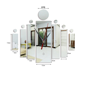 Reloj de Pared de Acrílico Negro para Decoración de Dormitorio o Sala de Estar - Product Image 6