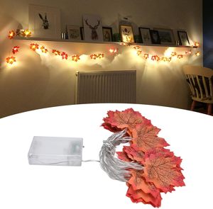 Tsinye mùa thu trang trí nội thất <span class=keywords><strong>Maple</strong></span> lá chuỗi ánh sáng, không thấm nước lễ Tạ ơn trang trí mùa thu theo mùa đèn cho kỳ nghỉ trang trí nội thất - Product Image 6