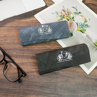 Étui à lunettes pliable en cuir PU de haute qualité boîte d'emballage de lunettes de soleil artisanales étui de protection pour la Promotion de lunettes