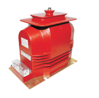 Transformateur de tension monophasé de petite taille, bobinage toroïdal séparé en résine moulée rouge, 0.2 0.5 6P, tension d'entrée 20KV