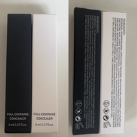 Anti-cernes liquide à couvrance totale imperméable à l'eau, vente chaude, marque privée, contour mat naturel, anti-cernes crémeux végétalien pour le visage