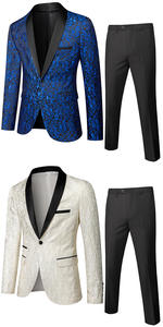 Ensemble Costume Business Décontracté Homme Grandes Tailles S-6XL, Vendu à Chaud, Version Coréenne Coupe Slim, 3 Pièces pour Mariage et Marié (Veste+Gilet+Pantalon) - Product Image 6