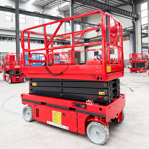 Automatische Scherenhebebühne mit 11m Breitem Arbeitsbereich für HVAC-Kanalinstallation und Deckenleitungs-Wartung - Product Image 1