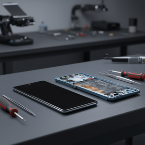 Scheda Madre P30 6GB RAM 128GB ROM Schermo Intero con Cornice e Batteria Blu - Ricambio - Product Image 3