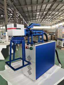 Machine de gravure en métal pour le marquage coloré "" Laser à fibre 30w avec ordinateur - Product Image 3