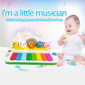 Popolare di plastica del fumetto mini <span class=keywords><strong>pianoforte</strong></span> per <span class=keywords><strong>bambini</strong></span> giocattolo di musica strumento educativo per i <span class=keywords><strong>bambini</strong></span> - Product Image 3