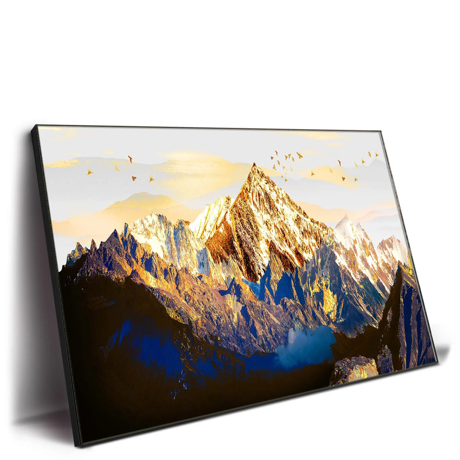 3 pannelli modern mountain canvas print painting for wall decoration canvas art
