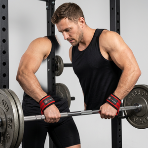 Sangle de soutien du poignet en néoprène antidérapante sur mesure, robuste, réglable, design en forme de 8, unisexe, pour une sécurité accrue lors des exercices de fitness - Product Image 1