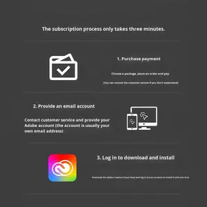 Paquete Familiar Creative Suite Fill <span class=keywords><strong>PS</strong></span> 2025, Software Original con Activación, Lightroom/<span class=keywords><strong>Photoshop</strong></span>, Gráficos y Multimedia de China - Product Image 4