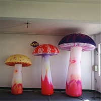 Champignon, lampe Led gonflable, décoration de fête