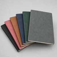 Carnet en cuir PU rigide personnalisé avec logo, formats A5, B5, A6, gravure laser ou gaufrage, journal d'affaires exécutif, livre de planification, faible MOQ 100