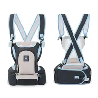 Mochila ergonómica para bebé, bolsa portabebés con cojín frontal sentado