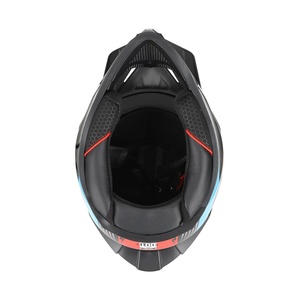Casque tout-terrain rouge éclatant pour la course, casque de moto tout-terrain rouge vif pour trottinette électrique et vélo électrique, casque de motocross, casque de moto tout-terrain - Entrepôt UE - Product Image 6