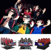 Cinéma 5D, salle de cinéma interactive, tir, cinéma 7D, manège cinématographique, sièges de cinéma avec effets spéciaux à vendre