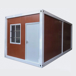 Custom esterno soggiorno camera Flat Pack prefabbricata lana di roccia colore acciaio casa con bordo mobile per la vita urbana - Product Image 3