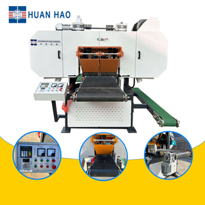 Huanhao ขายเลื่อยวงดนตรีแนวนอนสำหรับตัดไม้และไม้อัดความกว้างสูงสุด650มม. ความหนา400มม. 18.5KW พลังงาน - Product Image 5