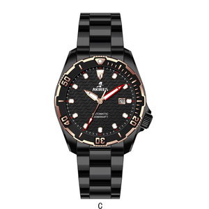 Montre mécanique de luxe pour homme, cadran personnalisé, boîtier en titane, automatique, plongeur, 200 m, logo OEM - Product Image 4