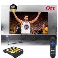Boîtier Super IPTV 8K Strong HRD Hola HiiTV Lemon TV Stalker Holabox Android 15 4K WIFI Allwinner H618 avec télécommande BT OEM d'usine