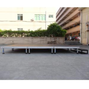 Escenario Modular Ajustable de Aluminio para Exteriores, Ligero y Portátil, Fácil de Montar, Superficie Antideslizante, Certificado CE, para Eventos y Conciertos - Product Image 6