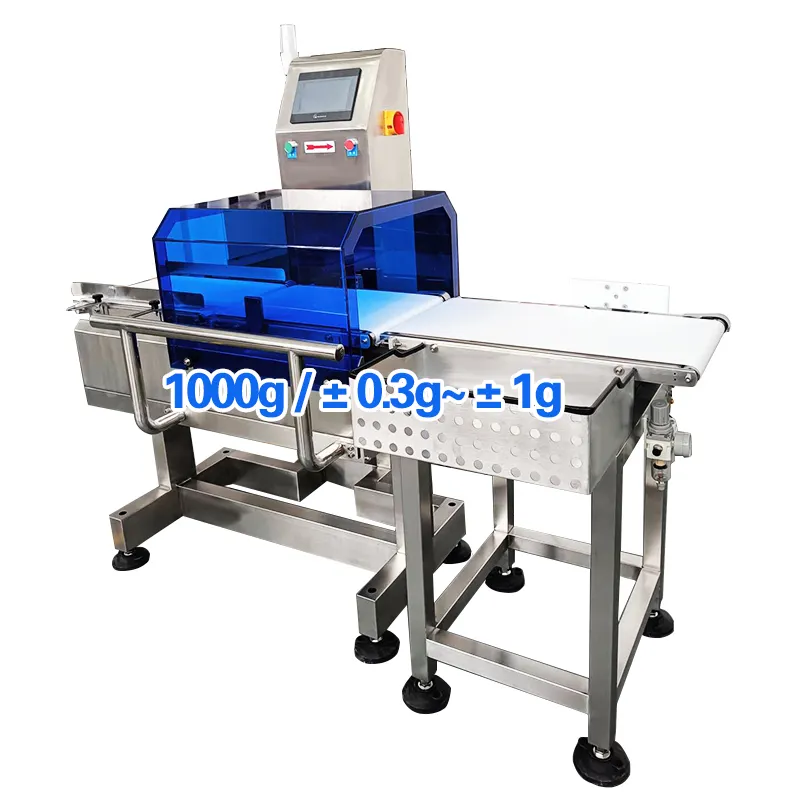 Beiheng thực phẩm checkweigh trực tuyến Trọng lượng máy kiểm tra trọng lượng cho dây chuyền chế biến thực phẩm