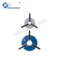 ROCFLY BY-50T Table rotative de soudage 50 kg, positionneur de soudage automatique, mandrin AC 110V/220V, vitesse de rotation 1-7/15 tr/min, inclinaison 0-90°