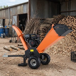 Trituradora de Madera a Gasolina NEXAGROT GS120 de 15 HP, Capacidad de 120 mm, Trituradora de Árboles con Mecanismo de Doble Cuchilla Eficiente y <span class=keywords><strong>Barra</strong></span> de Remolque - Product Image 4